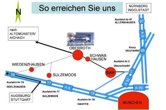 Landgasthof Haagen Schwabhausen bei Dachau Eksteriør bilde